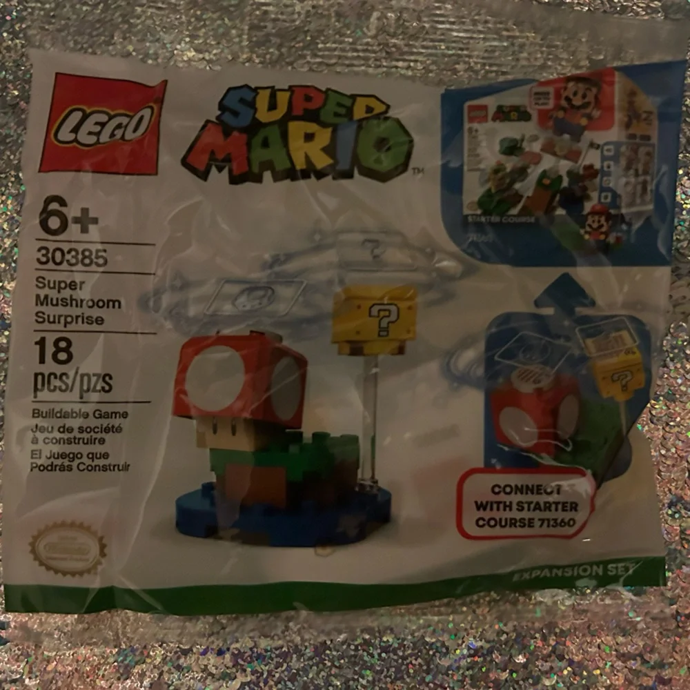 LEGO Super Mario Super Mushroom Surprise Expansion Set (30385) 18 pcs